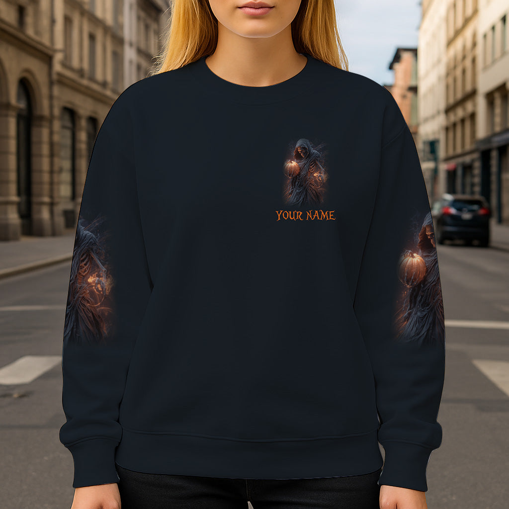 Glowing Skull - Personalized Skull All Over Shirt
