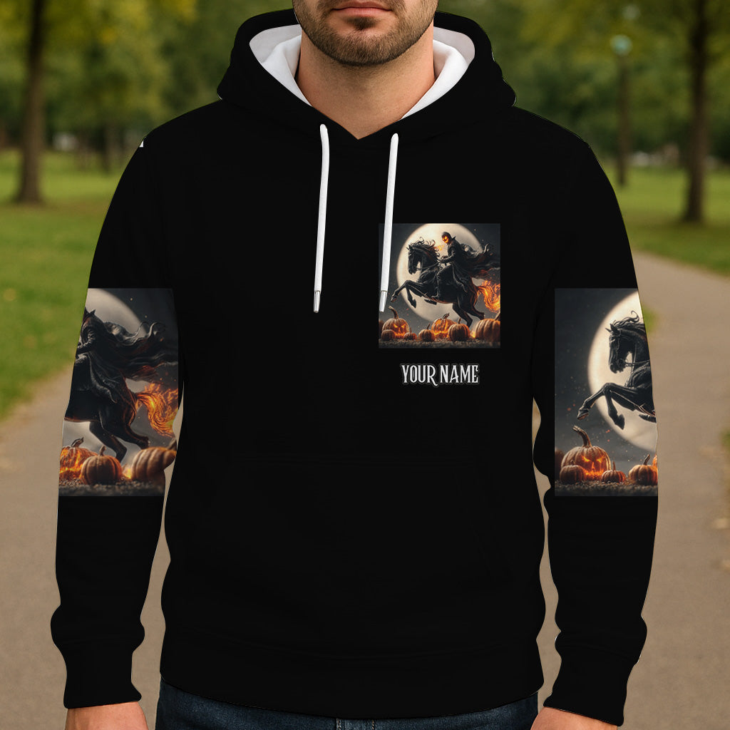 Hello Darkness - Personalized Skull All Over Shirt