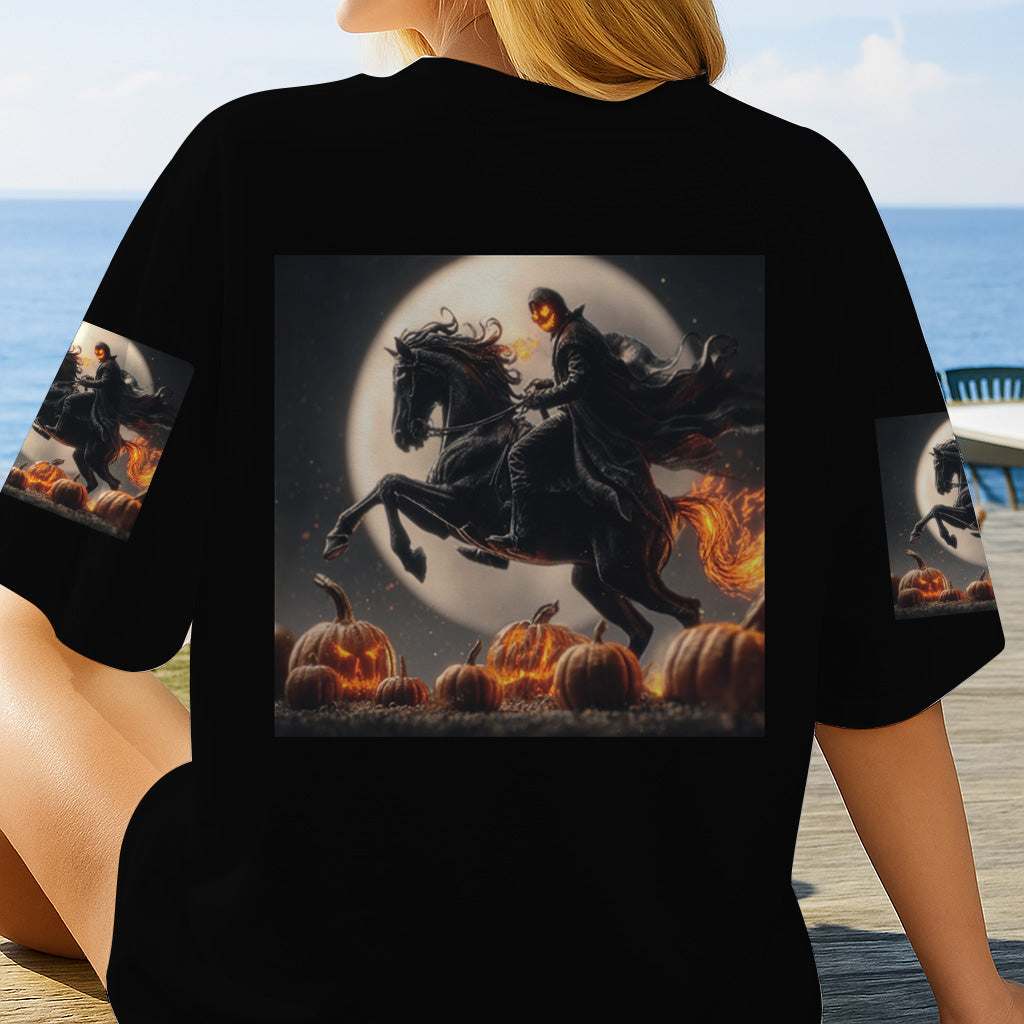 Hello Darkness - Personalized Skull All Over Shirt
