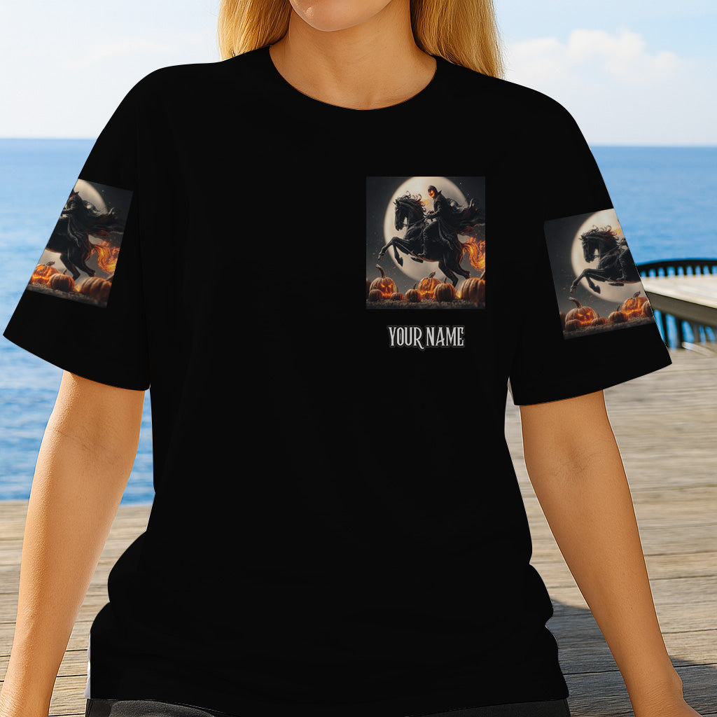 Hello Darkness - Personalized Skull All Over Shirt