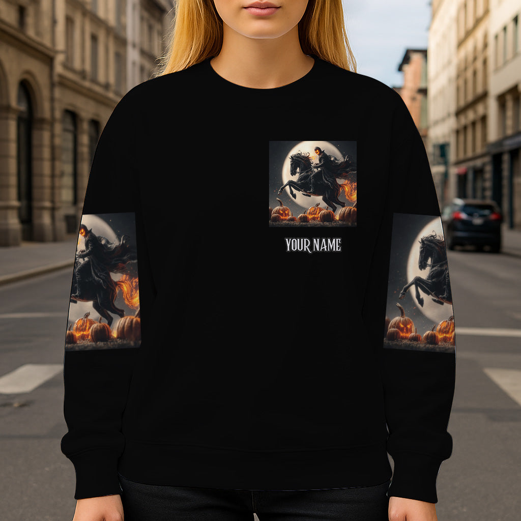 Hello Darkness - Personalized Skull All Over Shirt