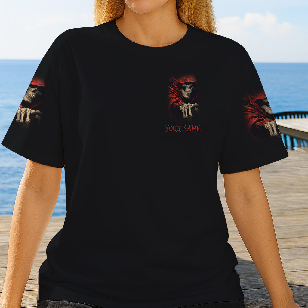 You're Next - Personalized Skull All Over Shirt
