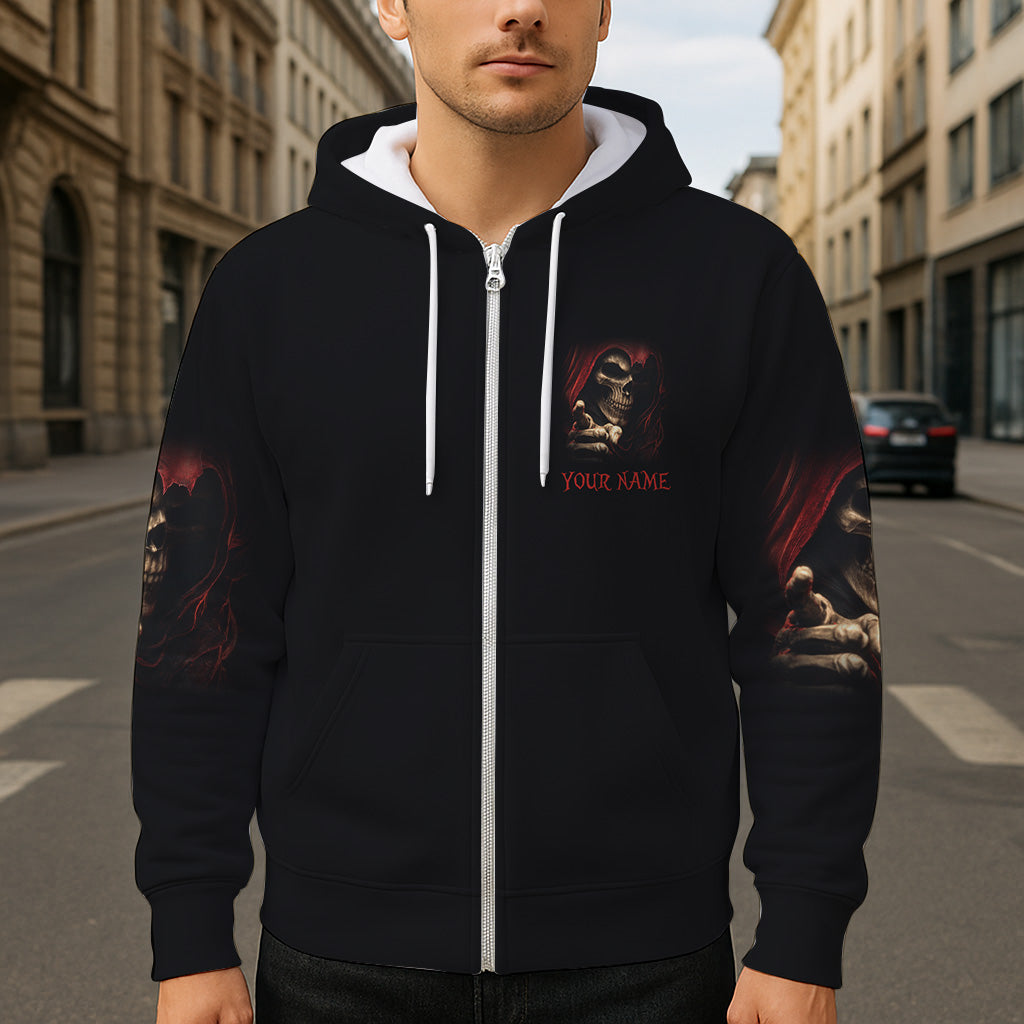 You're Next - Personalized Skull All Over Shirt