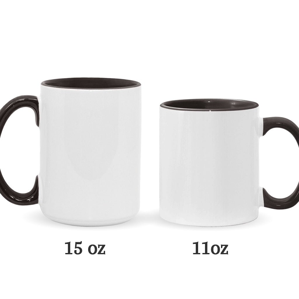 Beautiful Pentagram - Personalized Witch Accent Mug