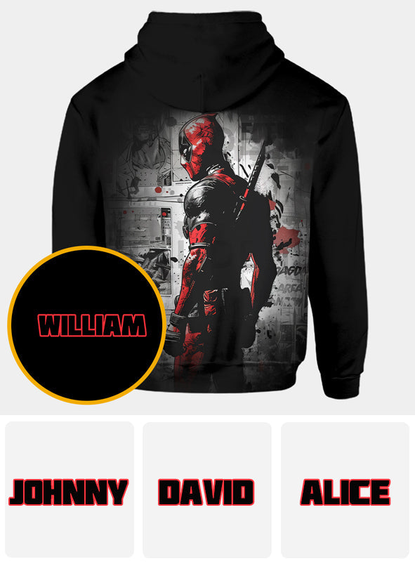 Anti-Hero - Personalized The Psychopath All Over Shirt