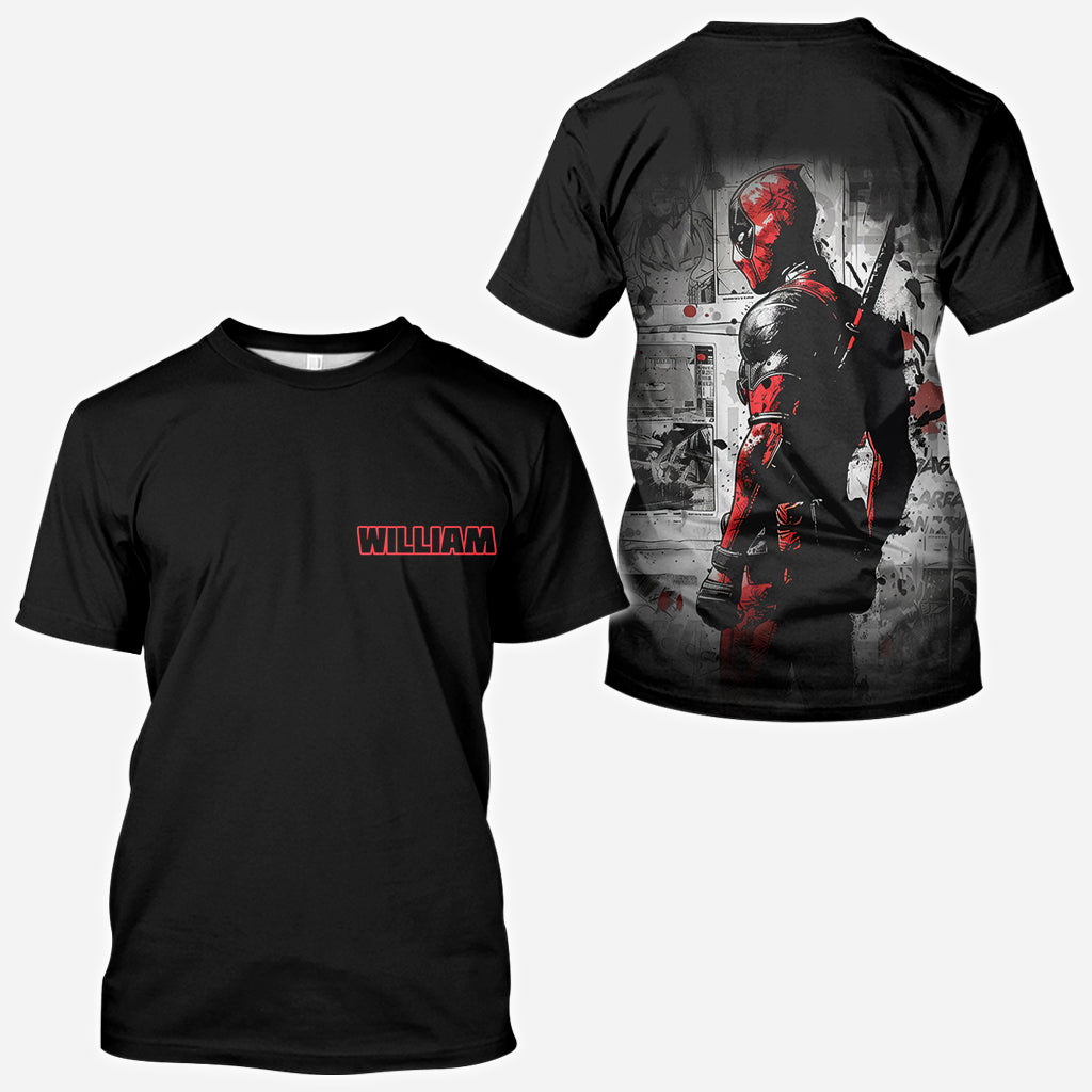 Anti-Hero - Personalized The Psychopath All Over Shirt