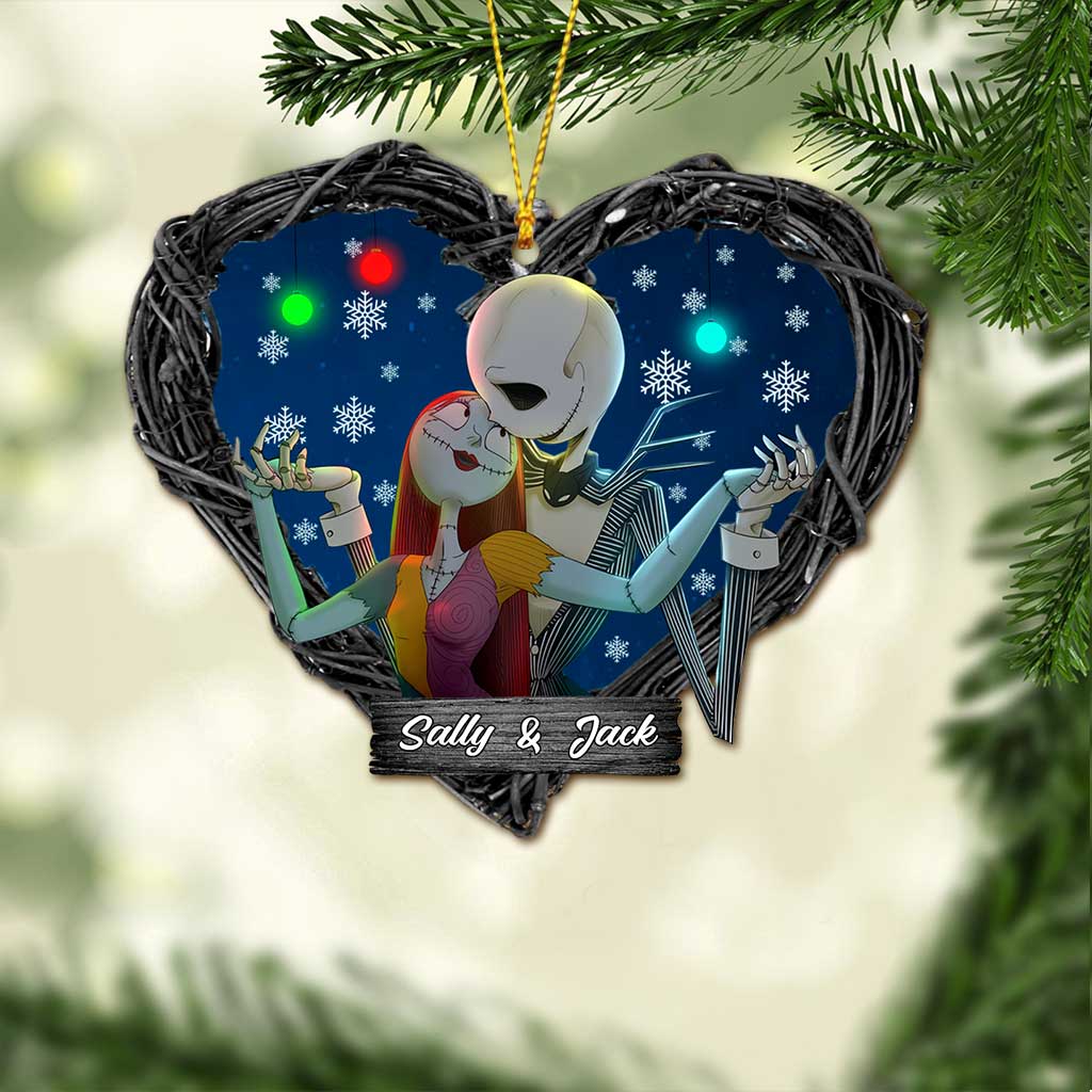 Simply Meant To Be - Personalized Christmas Nightmare Ornament (Printed On Both Sides)