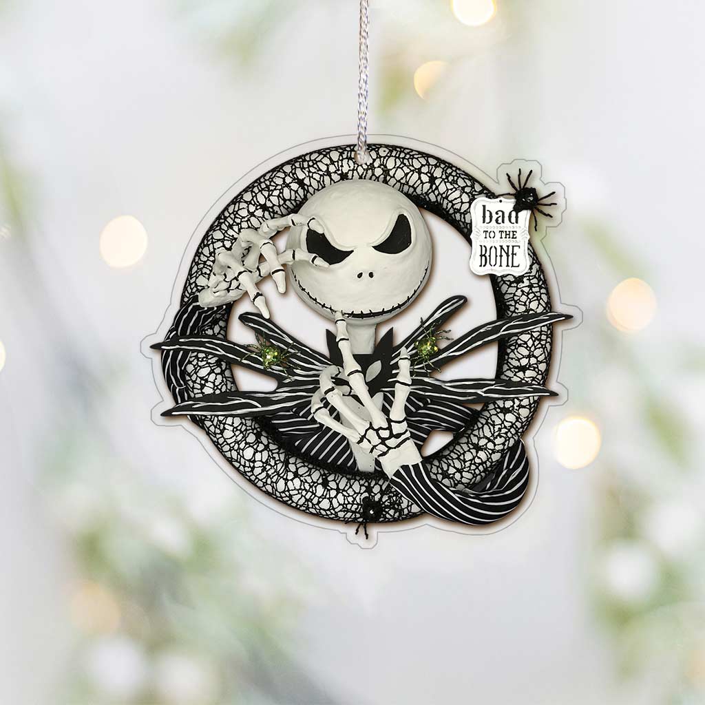 Nightmare Before Christmas - Christmas Nightmare Transparent Ornament