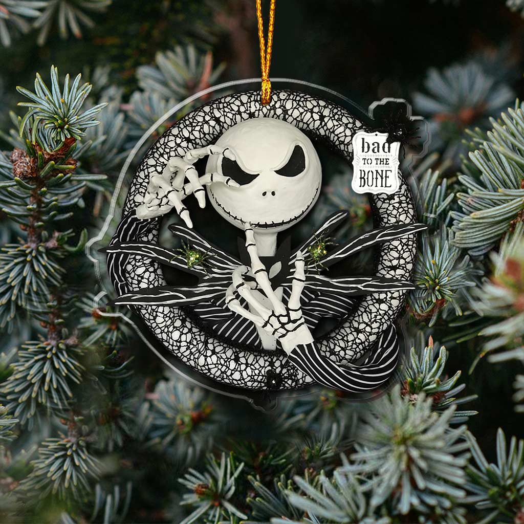 Nightmare Before Christmas - Christmas Nightmare Transparent Ornament