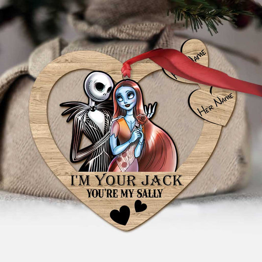 Simply Meant To Be - Personalized Christmas Nightmare Ornament (Printed On Both Sides)