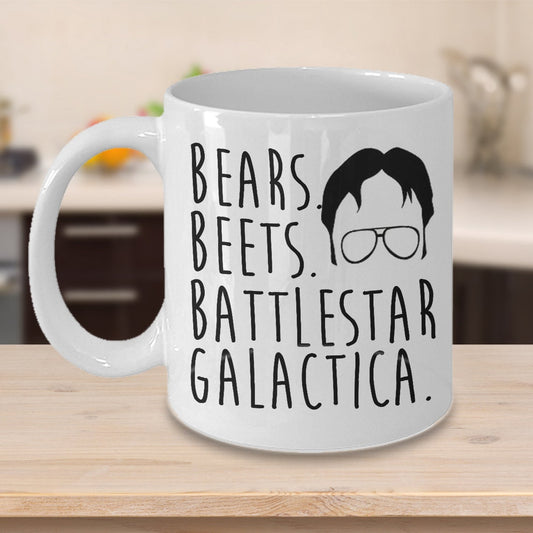 Bears Beets Battlestar - Mug 1122
